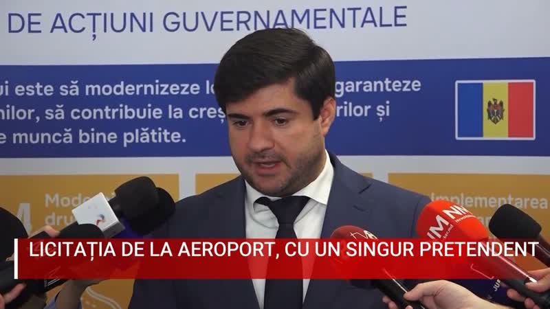 Licitația de la aeroport, cu un singur