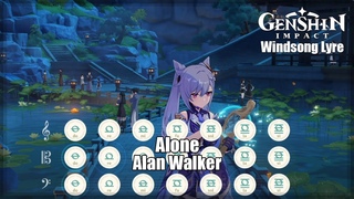 Alone - Alan Walker | Windsong Lyre Genshin Impact