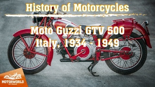 Moto Guzzi GTV 500 | 1946, Italy. Review & test-drive.