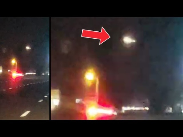 UFO tracks a car in Myrtle Beach South
