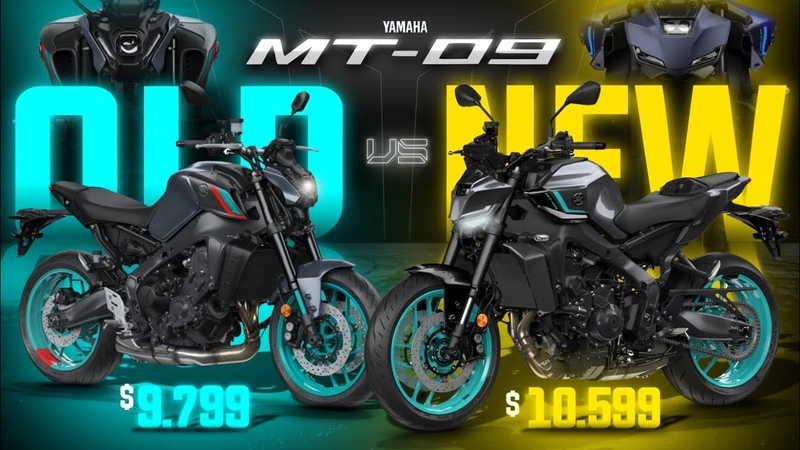 NEW 2024 Yamaha MT 09 vs 2023 : Whats New and Is the 800 Price Bump Worth