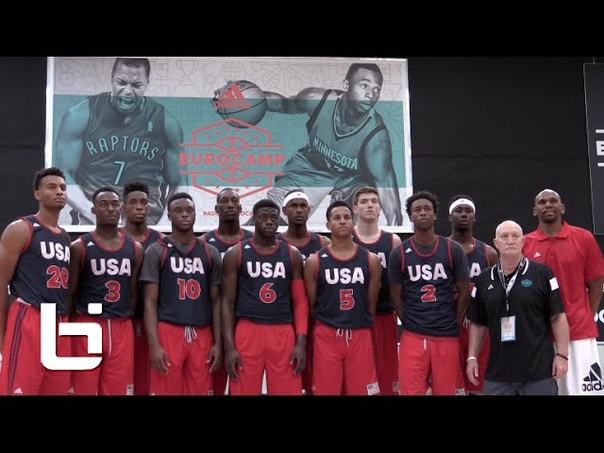 USA Wins Their FIRST EVER adidas Euro Camp Game Full Highlights( Rawle Alkins, Frank Jackson Etc.
