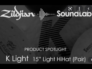 Zildjian K light 15 hi hats#REVIEW#SOUND TEST#BLUES