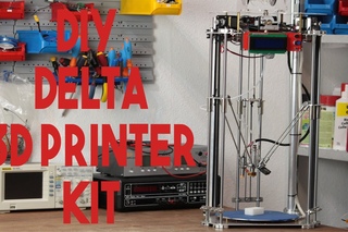 3D Printing Beginners Guide (Hardware) - 400$ DIY Delta 3D Printer kit
