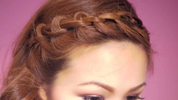 Easy Knotted Bangs Hair