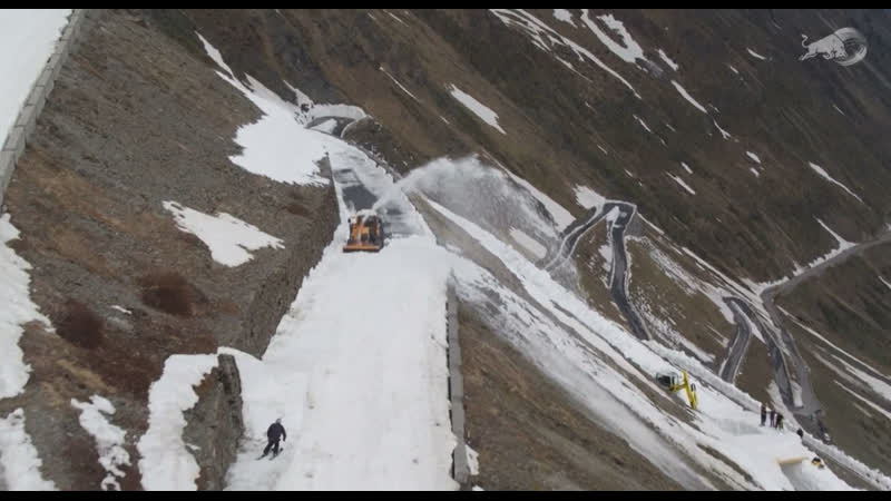 Aerial footage of Markus Eder Road Gaps