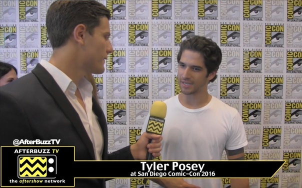 Tyler Posey ( Teen Wolf) at San Diego Comic Con