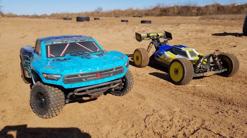 Легкие деньги 38. .. Thunder tiger Bushmaster 8e против Senton 4x4