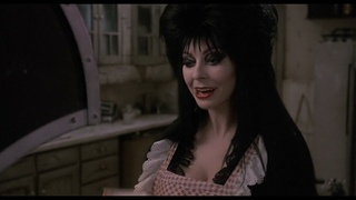 Elvira Mistress of the Dark - Cooking with Elvira - appetizer for the main course - 80s Horror