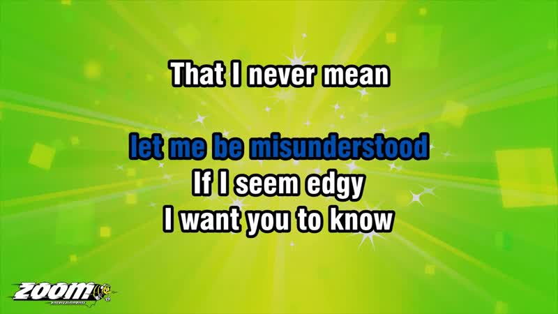 The Animals Dont Let Me Be Misunderstood Karaoke Version from Zoom