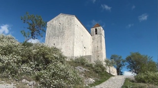 Knights Templars around Gorges du Verdon the French Grand Canyon and Hiking through the Mountains