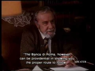 Federico Fellini - Spot del Banco Di Roma con Paolo Villaggio e Anna Falchi