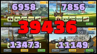 Hill Climb Racing 2 -  39 436 Tutorial  (After-Hours Rider)