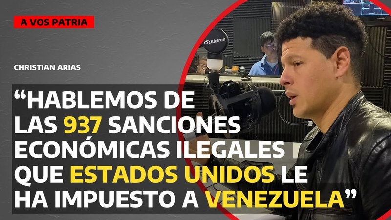 La hipocresía internacional y el sistema electoral de Venezuela, Entrevista a Christian