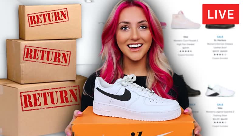 I Bought Shoe RETURNS for CHEAP LIVE