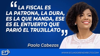 LA FISCAL ES LA PATRONA, LA DURA, ES LA QUE MANDA, ESE ES EL ENTUERTO QUE PARI EL TRUJILLATO