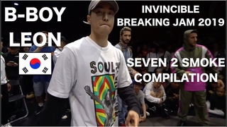 2019  ! | BBOY LEON  Invinsible Breaking Jam Compilation