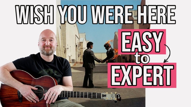 How to Play Wish You Were Here by Pink Floyd, Easy to