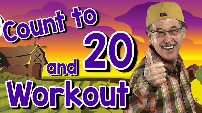 Count to 20 and Workout, Fun Counting Song for Kids, Count by 1s to 20, Jack