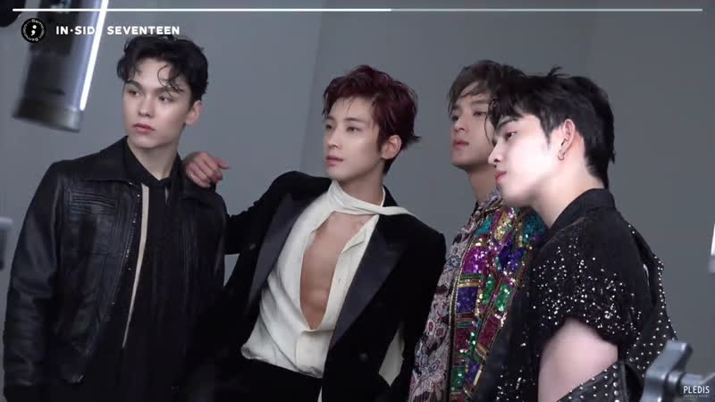 РУС. САБ INSIDE SEVENTEEN W KOREA ( Hip Hop Team W KOREA Photo Shoot