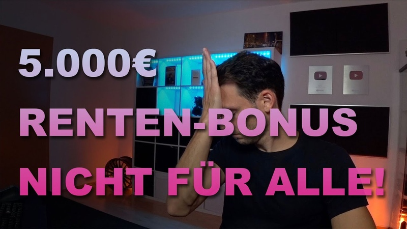 Zuschuss fu r die Rente: 5000 Euro