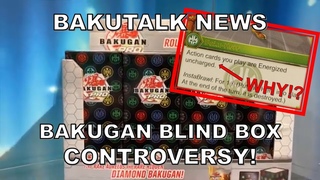 Bakugan Blind Box CONTROVERSY! | BakuTalk News