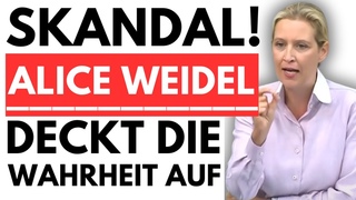SKANDAL! ALICE WEIDEL DECKT DAS DUNKLE GEHEIMNIS DER AMPEL AUF