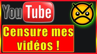 🔴🔴 YOUTUBE CENSURE MES VIDEOS ! 🔴🔴