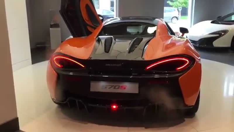 All New Mc Laren 570 S digital gauges,