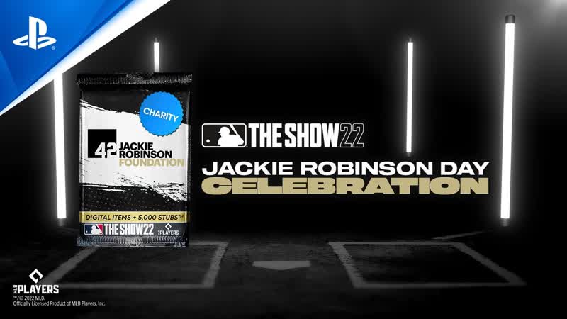MLB The Show 22 Jackie Robinson Day Jackie Foundation Charity Pack Info , PS5,