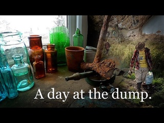 A Good Old Dumpsite, with Good Friends. Mudlarking adventure.