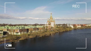 Петергоф 2021г. с высоты, туристам на заметку