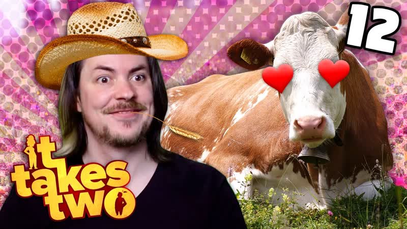 Dangit Farmer Arin, dont doink the cows , It Takes Two