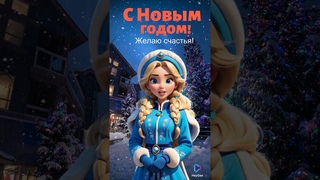 Поздравление от Снегурочки