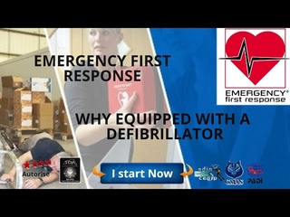 Emergency First Response Padi, why equipped with #defibrillator, first aid and primary care course