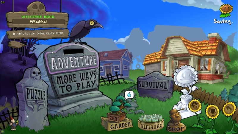 Plants vs. Zombies Expanded Enhanced Widescreen Mod GAMEPLAY NEW PLANTS AND