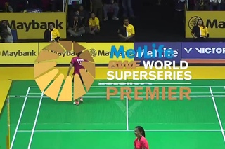 Li Xuerui vs Saina Nehwal | WS SF Match 1 - Maybank Malaysia Open 2015
