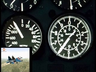 Приборы в кабине СУ 27. Инструкция.
