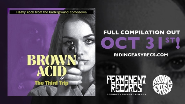 Flash Beverage The Train, Brown Acid The Third Trip, Riding Easy