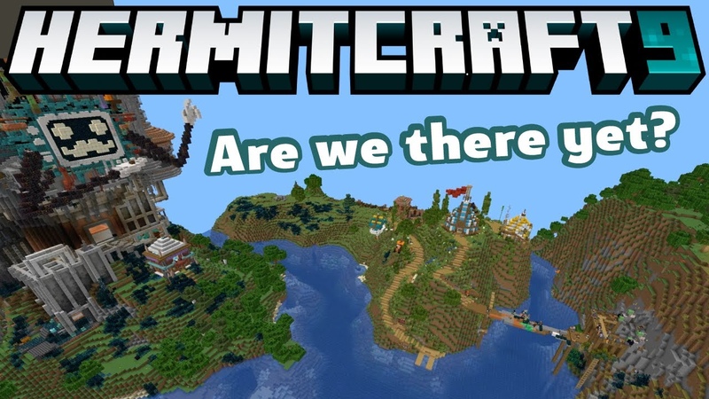 Hermit Craft 9 ep 48 Are we there yet (feat. Grumbot, and like 30 actual