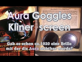 Aura Googles - Konnte mit diesen Brillen die Aura sichtbar gemacht werden
