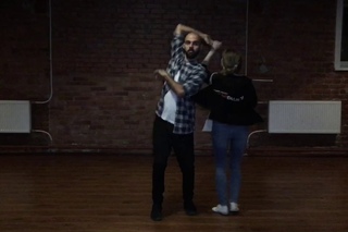 Samuel Funflow - Hand Tricks - Salsa on2 Workshop @ Salsa Plus (Russia)