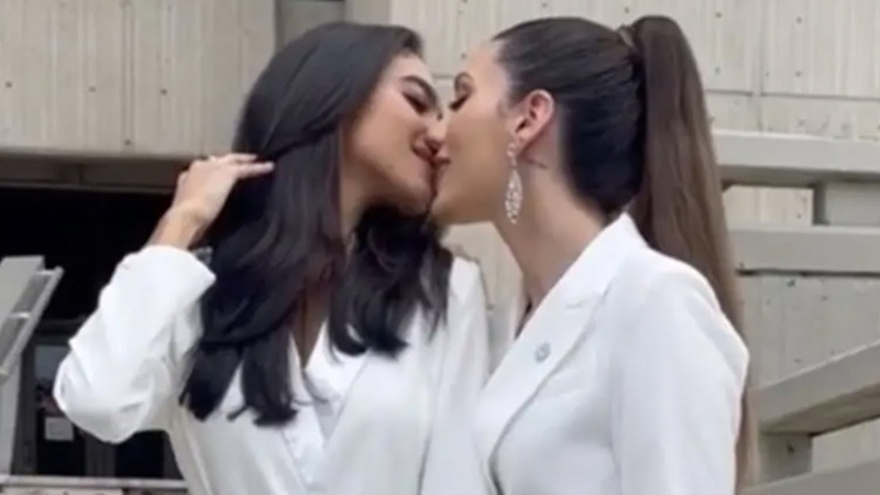 Former Miss Argentina and Miss Puerto Rico Secretly Marry Each