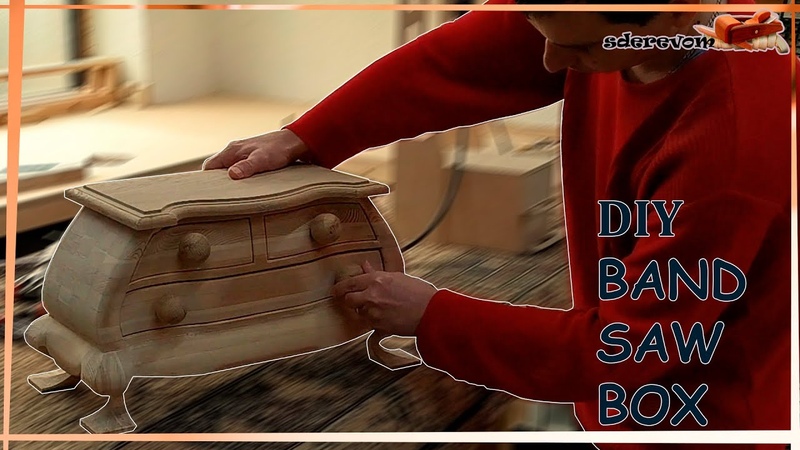 Шкатулка из дерева, , Make a jewelry box, , How to Make a Bandsaw