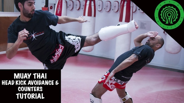 Muay Thai Head Kick Avoidance and Counters