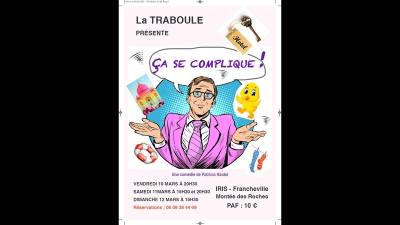 THEATRE LA TRABOULE ça se complique video mars