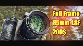 AF объектив за 200$ на SONY FE от YONGNUO 85mm F1.8 II (вторая версия) ❗️ПЕРВЫЙ ОБЗОР В РОССИИ❗️