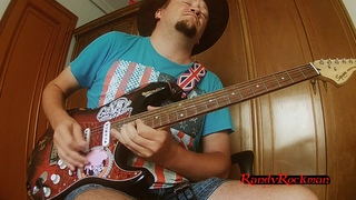 Slow Extreme Texas Blues in A Improvisation by Randy Rockman