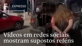 Vídeos em redes sociais mostram supostos reféns levados pelo Hamas