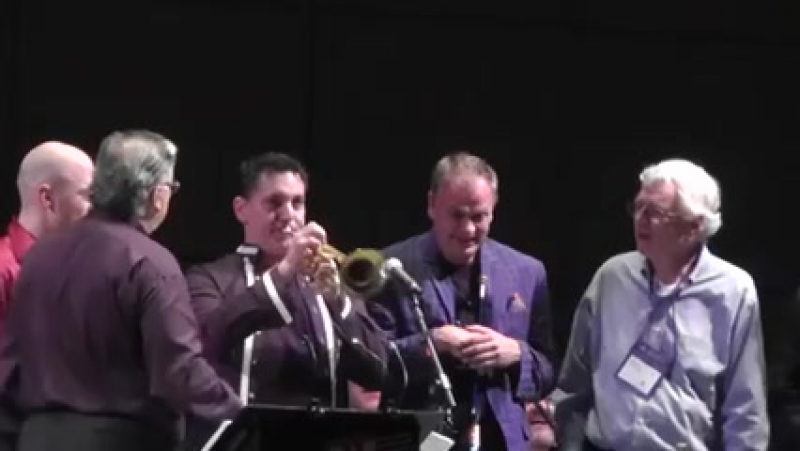 Arturo Sandoval, Adam Rapa, Jens Lindemann, Rex Richardson, Walter White, Bill Hart, Allen Vizzutti and Bill
